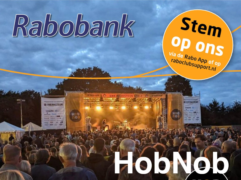 RABO ClubSupport - stem op HobNob festival